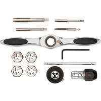 Jeu de tarauds et fili&egrave;res SAE &agrave; cliquet, 13 Morcea Superchem Industries