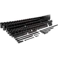 6-Point SAE/Metric Master Socket Set, 209 Pcs, Impact, Deep Superchem Industries