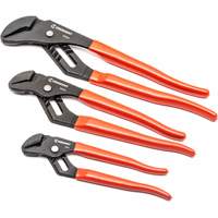 Straight Jaw Dipped Handle Tongue & Groove Plier Set, 3 Pieces Superchem Industries