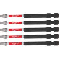 SHOCKWAVE Impact Recess Power Bits, Square, 2 Tip, 3-1/2" Length Superchem Industries