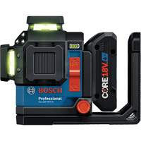 Laser dalignement/nivellement 360 connect&eacute; &agrave; faisceau vert &agrave; trois points Superchem Industries
