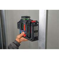 Laser dalignement/nivellement 360 connect&eacute; &agrave; faisceau vert &agrave; trois points Superchem Industries