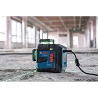 Laser dalignement/nivellement 360 &agrave; faisceau vert &agrave; trois points Superchem Industries