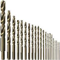 Drill Bit Set, 21 Pieces, Cobalt Superchem Industries