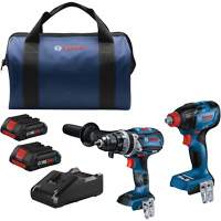 2-Tool Combo Kit, Lithium-Ion, 18 V Superchem Industries