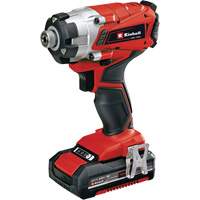 Cordless Impact Driver Kit, 1/4", 1240 in-lbs Max. Torque, 18 V, Lithium-Ion Superchem Industries