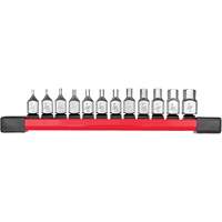 Jeu de douilles longues &agrave; embouts SAE, Hexagonale, Prise 1/4", 12 mr Superchem Industries