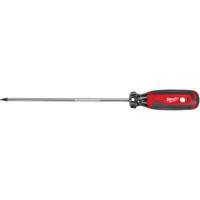 Square Screwdriver, #2 Tip, 12-7/10" L, Cushion Grip Handle Superchem Industries