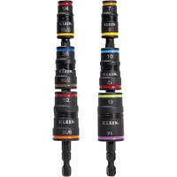 SAE & Metric Flip Socket Set, 8 Pcs, Impact Superchem Industries