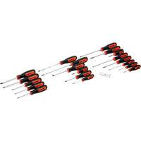 Dual Material Screwdriver Set, 20 Pcs. Superchem Industries