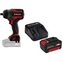 Professional Cordless Impact Wrench with 4Ah PXC Battery & Charger Starter Kit, 18 V, 1/2" Socket Superchem Industries