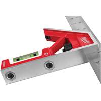 Magnetic Combination Square, 12" L, Stainless Steel, Plain Superchem Industries