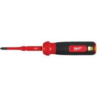 Tournevis &agrave; embouts interchangeables &agrave; tige articul&eacute;e isol&eacute; 1000 V, 2-en-1, 8-4/5" lo, Prise Coussin&eacute;e Superchem Industries