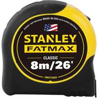 FATMAX&reg; Tape Measure, 1-1/4" x 26'/8 m, Imperial & Metric Graduations Superchem Industries
