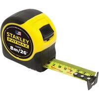 FATMAX&reg; Tape Measure, 1-1/4" x 26'/8 m, Imperial & Metric Graduations Superchem Industries