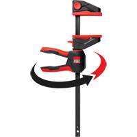 One-Hand Bar Trigger Clamps with 360° Rotating Handle, 4-1/2" (114.3 mm) Superchem Industries