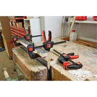 Serre-joints de table &agrave; une main (2 pi&egrave;ces), 6" (152,4 mm) Superchem Industries