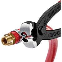 Pince pour collier de serrage &agrave; oreillette 8-3/4" avec m&acirc;choires frontales et lat&eacute;rales Superchem Industries
