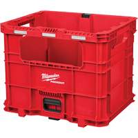 PACKOUT XL Crate, 15-3/4" x 18-5/8" x 15", Black/Red Superchem Industries