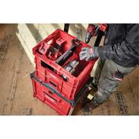 PACKOUT XL Crate, 15-3/4" x 18-5/8" x 15", Black/Red Superchem Industries