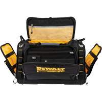 Sac &agrave; outils de chantier ToughSystem 2.0 r&eacute;sistant &agrave; la salet&eacute;, 1680 Denier, 50 pochettes, Noir/Jaune Superchem Industries