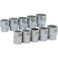 Jeu de douilles SAE &agrave; 12 pans, 10 Mcx, Prise de 3/4" Superchem Industries