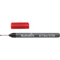 Ink Deep-Hole Marker, Red, Marker Superchem Industries