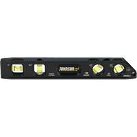 Billet Torpedo Level, 9" L, Aluminum, 4 Vials, Magnetic Superchem Industries