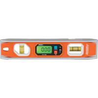 Programmable Digital Torpedo Level, 10" L, 2 Vials, Magnetic Superchem Industries