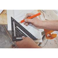 7" Johnny Square&reg; Laser Etched Rafter Square Superchem Industries