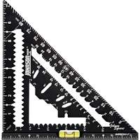 7-1/4" Johnny Square&reg; MACH-1 Smart Mark Rafter Square with Level Vial Superchem Industries
