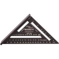 7" Magnetic Johnny Square&reg; Laser Etched Rafter Square Superchem Industries