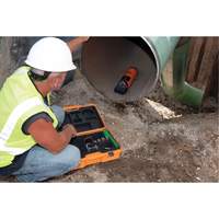 Electronic Self-Leveling Pipe Laser with GreenBrite&reg; Technology Superchem Industries