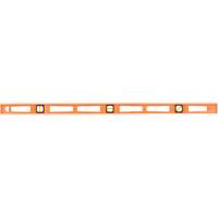Orange Structo-Cast&reg; Contractor's Level, I-Beam, 4' L, 3, Non-Magnetic Superchem Industries