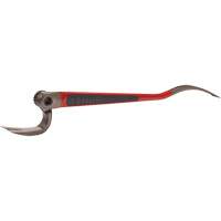 Adjustable Steel 209 SB Wrecking Bar with Rubber-Clad Handle, 2-1/5" Width, 25" Length Superchem Industries