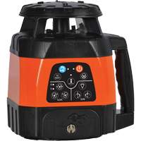 Syst&egrave;me laser rotatif horizontal/vertical &agrave; double pente &eacute;lectronique &agrave; nivellement automatique, 1500' (457.2 m), 635 N.m Superchem Industries
