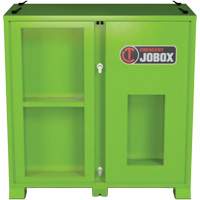 Onsite PPE Storage Cabinet, Steel, High-Visibility Lime Green Superchem Industries