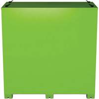 Onsite PPE Storage Cabinet, Steel, High-Visibility Lime Green Superchem Industries
