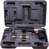 Marteau pneumatique robuste avec burins, 21,8 pi³/min, 1/4" NPT, 2600 coups/min, 3/4" x 3-3/4" (19,05 mm x 95,25 mm) Superchem Industries
