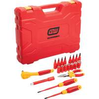 3/8" Drive VDE Insulated Tool Set, 1000 V, 20 Pcs Superchem Industries