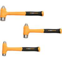 Dead Blow Ball Pein Hammer Set, 3 Pieces Superchem Industries