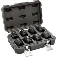 6-Point Metric Socket Set, 8 Pcs, Impact, 3/4" Drive Size Superchem Industries