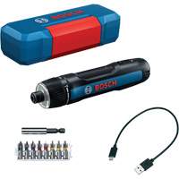 Rechargeable Screwdriver, 1/4", 4 V Superchem Industries