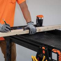 Chariot utilitaire MODbox, 0 tiroirs, 44-63/100" lo x 25-1/2" la x 39" h, Noir Superchem Industries