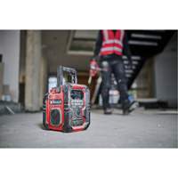 TE-CR 18 Li DAB+/FM/BT Cordless Radio (Tool Only), Lithium-Ion, 18 V Superchem Industries