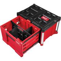 Boîte &agrave; outils avec un tiroir PACKOUT avec une capacit&eacute; de 50 lb, 16-3/10" x 22-1/5" x 14-3/10", Noir/Rouge Superchem Industries