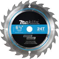 Carbide-Tipped Circular Saw Blade for Framing, 6-1/2", 24 Teeth, Wood Use Superchem Industries