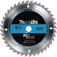 Carbide-Tipped Circular Saw Blade for Fine Crosscutting, 6-1/2", 40 Teeth, Wood Use Superchem Industries