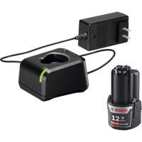 Ensemble de d&eacute;part avec batterie et chargeur pour outil sans fil 12 V MAX, 12 V, Lithium-ion Superchem Industries