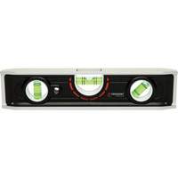 Torpedo Level, 9" L, Aluminum, 3 Vials, Magnetic Superchem Industries